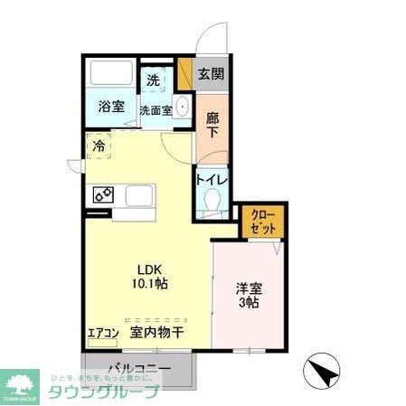 エアロドリームの物件間取画像